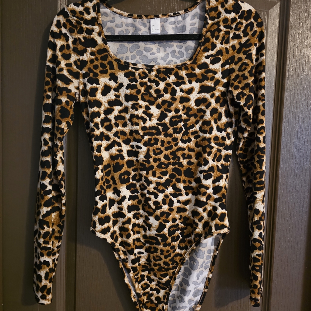 Leopard Print Kids One Piece